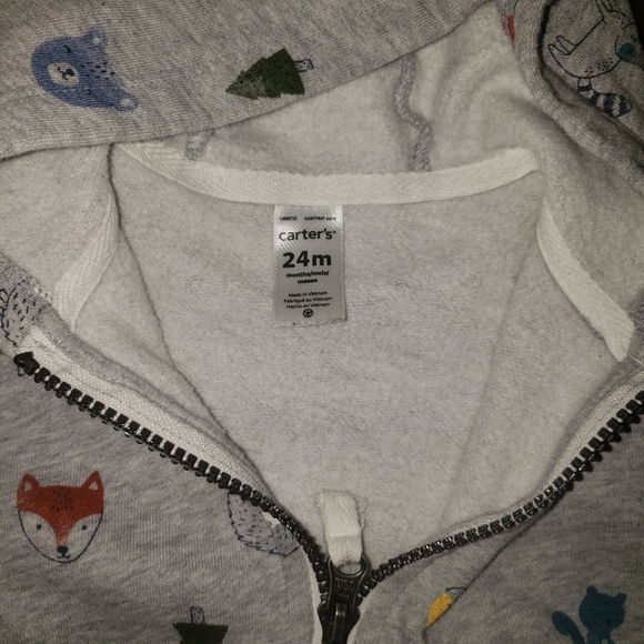 Carter's Hoodie, Size 24m - Picture 3 of 3